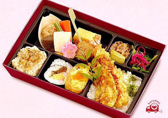 江戸幕の内弁当 1 1円 神田明神下みやびの弁当配達 くるめし弁当