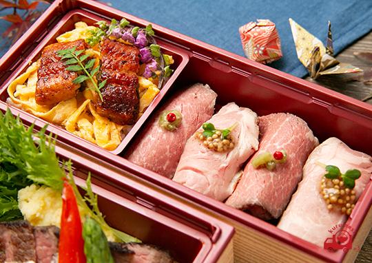 低温調理牛肩ロースステーキと特製肉寿司2種 うな重御膳 1 6円 創作和食 結花の弁当配達 くるめし弁当 低温調理牛肩ロースステーキと特製肉寿司2種 うな重御膳 1 6円 創作和食 結花の弁当配達 くるめし弁当