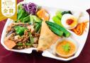 【ベジタリアン】野菜とソイミートのインド風炒めセット-mainsmallimage