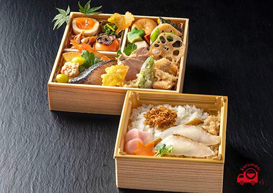 鯛炙り飯と鹿児島県産黒豚ローストと京の天ぷら京会席-mainlargeimage