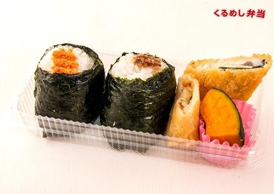 おむすびと日替わり惣菜パックA (紅鮭・おかか)-mainlargeimage