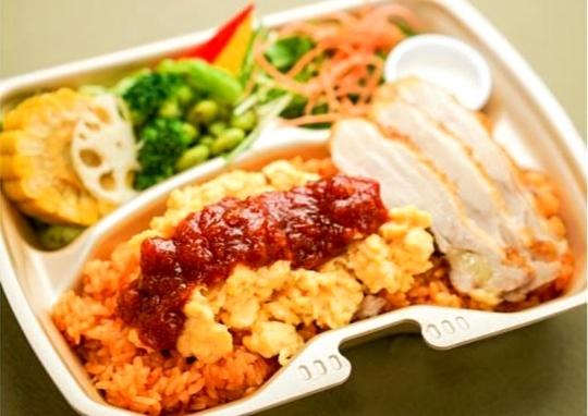 8種野菜のふわとろオムレツ 864円 Somy S Deli ソミーズデリ の弁当配達 くるめし弁当