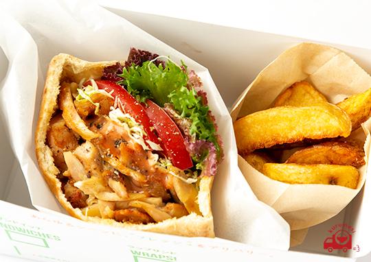 オリジナルピタケバブ 950円 Juicy S Laboratoryの弁当配達 くるめし弁当