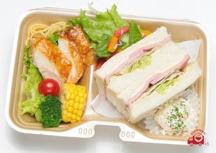 大阪府にサンドイッチ ハンバーガーで人気の弁当配達 宅配デリバリー くるめし弁当