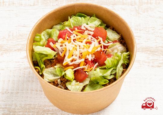 オリジナルタコライス 640円 Donburi Tokyoの弁当配達 くるめし弁当