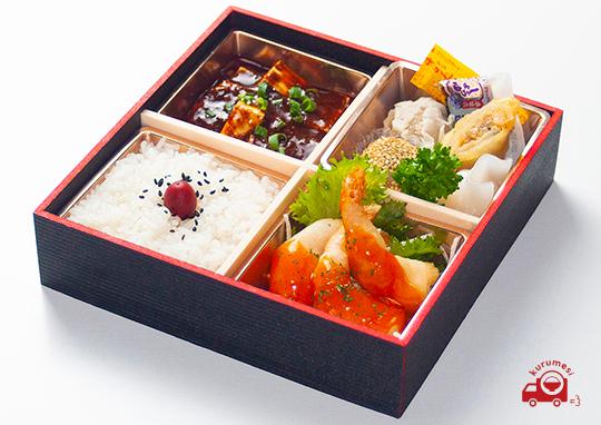 中華弁当 メイグイ 1 6円 波奈の弁当配達 くるめし弁当